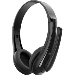 Conceptronic Headset Stereo AUX/Mikro/Bedien. 1.80m sw