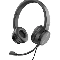 Conceptronic Headset USB-A Mikro,int.Bed.Stereo 2.0m sw