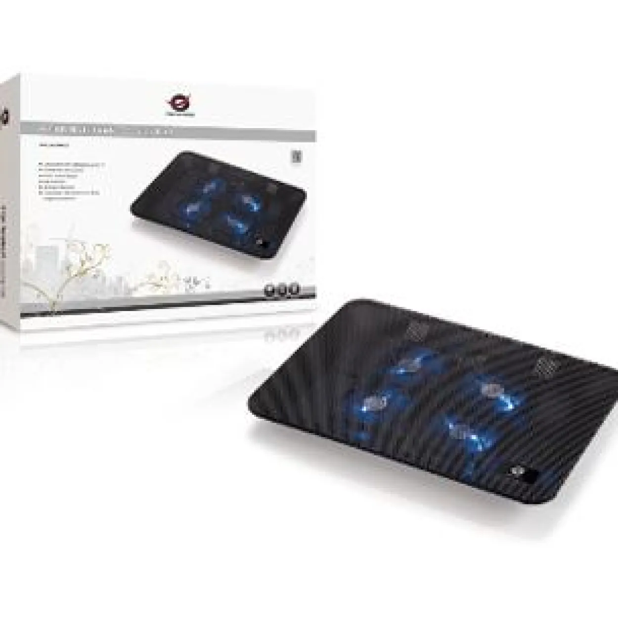 Conceptronic Kühlpad 43,2 cm 4-FAN