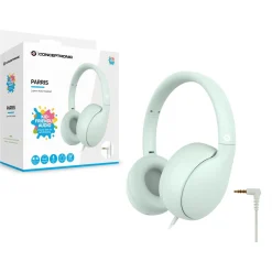 Conceptronic Kids Headset +Schalter 85dB 1.60m gn