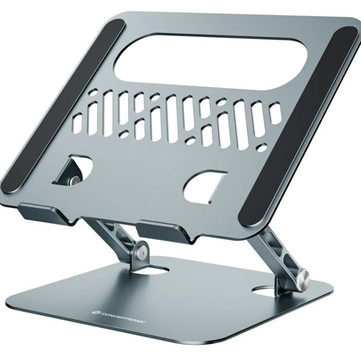 Conceptronic Laptop Halterung Faltbar/h?henverst./17" grau