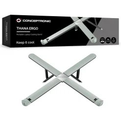 Conceptronic Laptop-Stand 5kg ERGO tragbar 17.3"sil