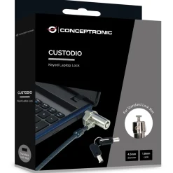 Conceptronic NBT Notebook Schlüsselschloss Standard 1.80m