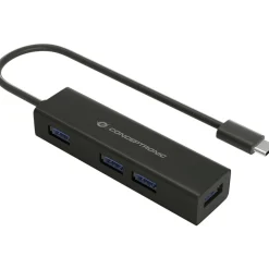 Conceptronic USB-Hub 4Port USB-C -> USB3.0