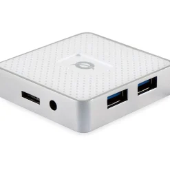 Conceptronic USB-Hub 4Port USB3.0 mit Power Adapter