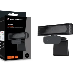 Conceptronic Webcam AMDIS 1080P Full Win11/10 Webcam+Micr.