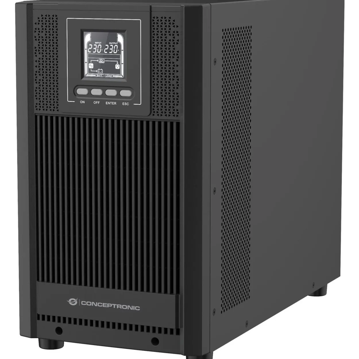 Conceptronic ZEUS USV 3000VA 2700W Online UPS CEE 7/3 EPO Port
