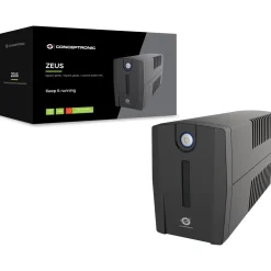 Conceptronic ZEUS USV 850VA 480W 2xUK Sockets HID,USB,RJ45
