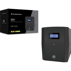 Conceptronic ZEUS USV 1200VA 720W 4xUK Sockets HID,USB,RJ45