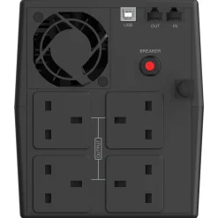 Conceptronic ZEUS USV 1200VA 720W 4xUK Sockets HID,USB,RJ45