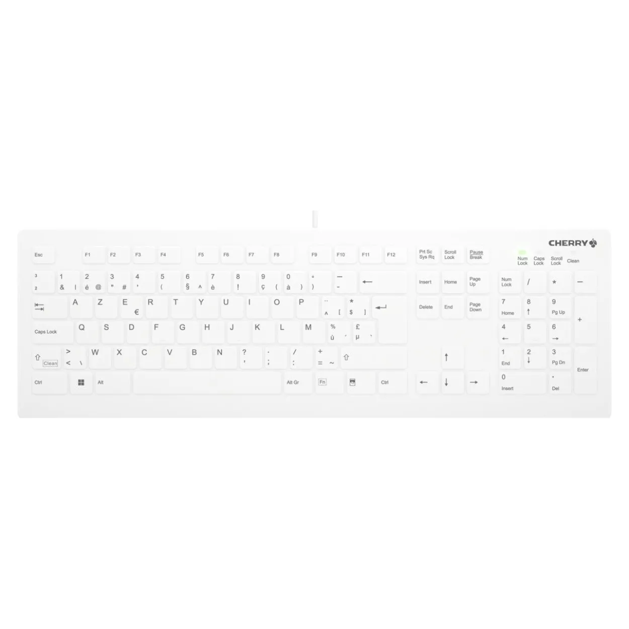 Contour ACTIVE KEY Exchangeable Silicone Key Membrane for AK ISO-BE-Layout