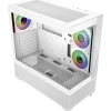 Cooler Master Elite 690 White (weiß/holz, Tempered Glass x 2)