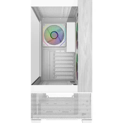 Cooler Master Elite 690 White (weiß/holz, Tempered Glass x 2)