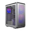 Cooler Master MasterFrame 500 Mesh ARGB (silber, Tempered Glass)