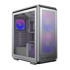 Cooler Master MasterFrame 500 Mesh ARGB (silber, Tempered Glass)