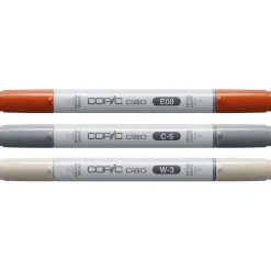 COPIC Ciao Architect Palette Layoutmarker-Set farbsortiert 1,0 + 6,0 mm, 3 St.