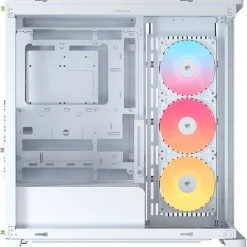Corsair FRAME 4500X RS-R ARGB Panoramaglas Midi Tower ohne Netzteil weiss