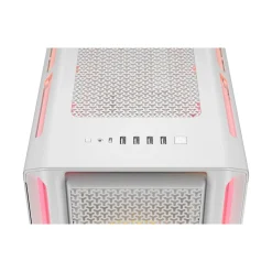 Corsair iCUE 5000T LX RGB Big Tower ohne Netzteil weiss
