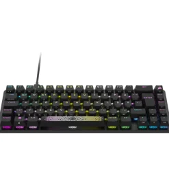 Corsair K65 PRO Mini RGB Corsair OPX USB Deutsch schwarz (kabelgebunden)