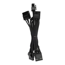 Corsair Premium Pro Sleeved Kabel-Set (Gen 4), schwarz