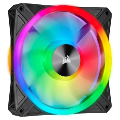 Corsair QL Series iCUE QL140 RGB PWM 140x140x25mm 1250 U/min 26 dB(A) schwarz