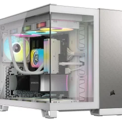 Corsair 2500X Mini Tower ohne Netzteil weiss/silber