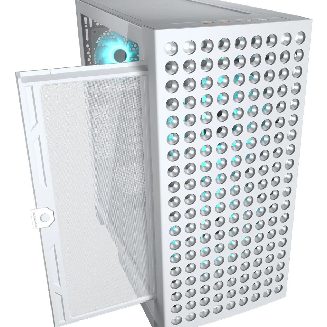 Cougar Airface ECO RGB Midi Tower ohne Netzteil weiss