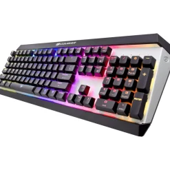 Cougar Attack X3 RGB CHERRY MX RGB Brown USB Deutsch schwarz/silber (kabelgebunden)