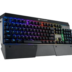 Cougar Attack X3 RGB Speedy CHERRY MX RGB Speed-Silver USB Deutsch schwarz (kabelgebunden)