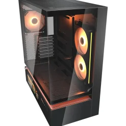 Cougar CFV235 Vision Midi-Tower ARGB, Glas, Schwarz