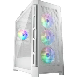 Cougar Duoface Pro RGB Midi Tower ohne Netzteil weiss