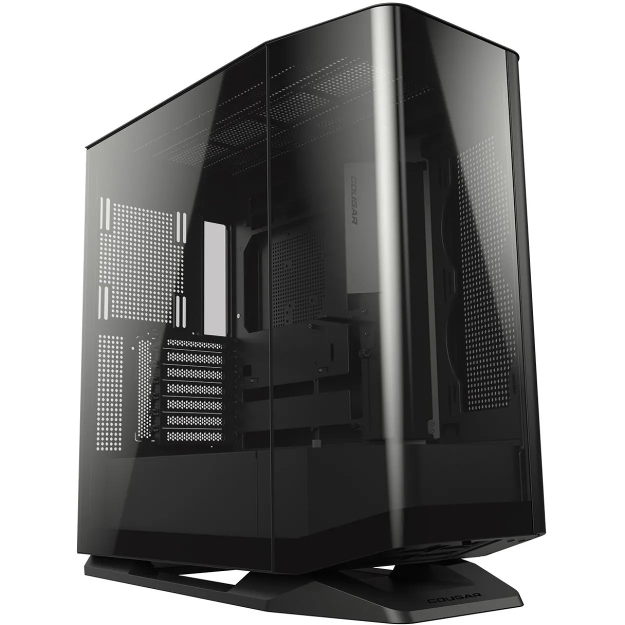 Cougar FV270 Midi Tower ohne Netzteil schwarz