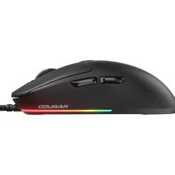 Cougar Gaming Maus Minos Neo, Kabelgebunden, Schwarz