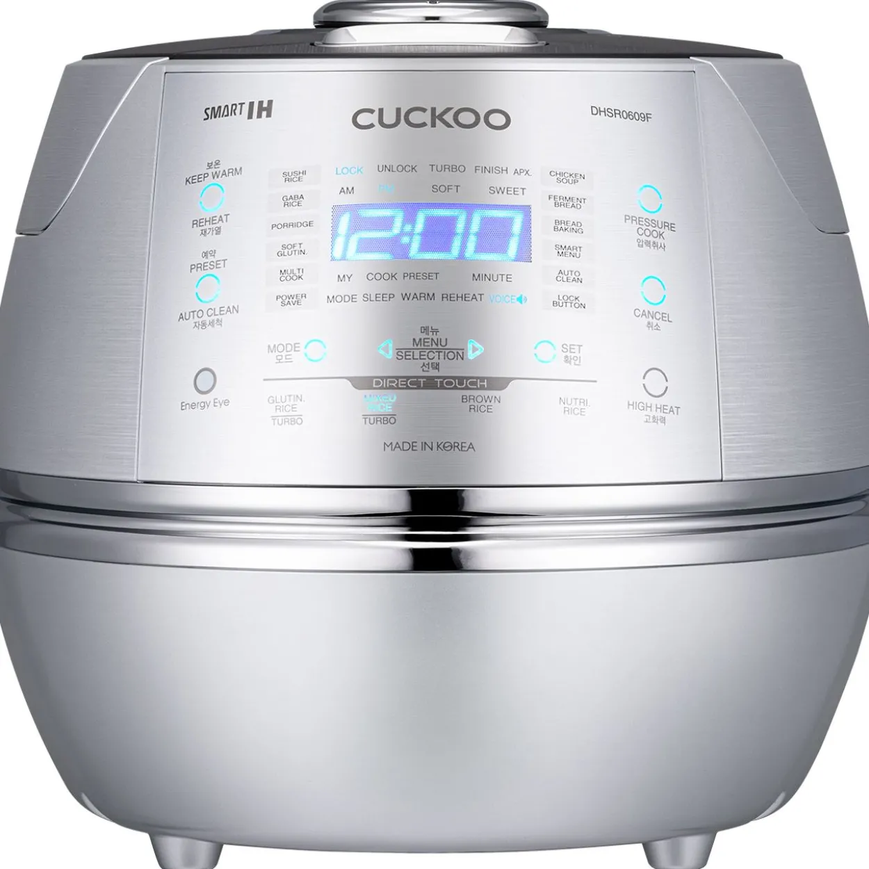 Cuckoo Reiskocher 1,08l CRP-DHSR0609F Induktions-Druck