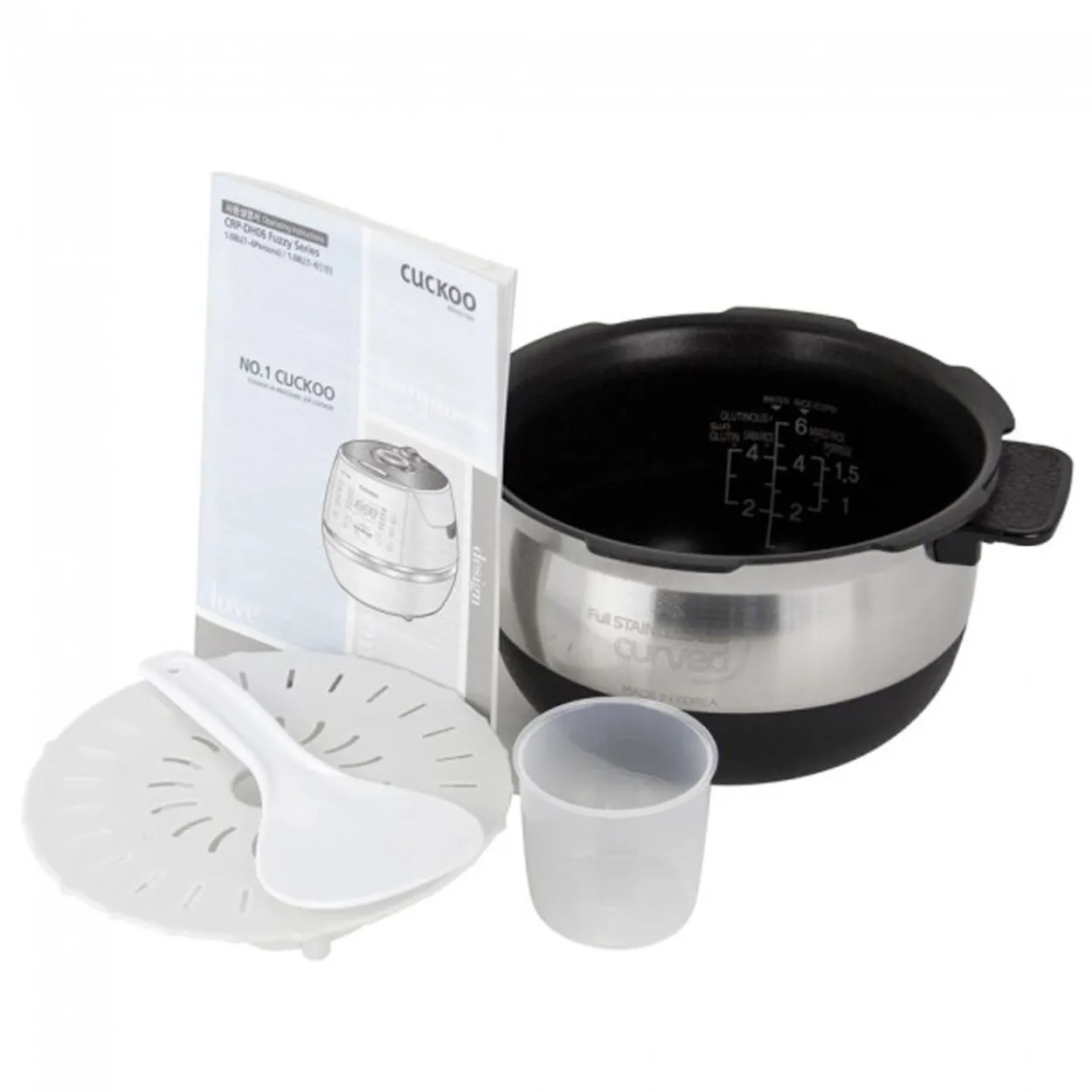 Cuckoo Reiskocher 1,08l CRP-DHSR0609F Induktions-Druck