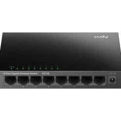 Cudy GS108 Netzwerk-Switch Gigabit Ethernet (10/100/1000) Schwarz