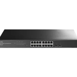 Cudy Switch GS1016ES2 - 16 Ports - 16x GE (10/100/1000) - 2x SFP