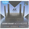 Cudy WR3000 WLAN-Router Gigabit Ethernet Dual-Band (2,4 GHz/5 GHz) Schwarz