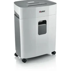 DAHLE PaperSAFE 380 Aktenvernichter mit Partikelschnitt P-4, 4 x 12 mm, bis 15 Blatt, lichtgrau