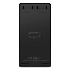 3Dconnexion Numpad Pro USB und Bluetooth Deutsch schwarz (kabellos)