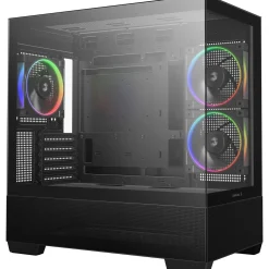 Deepcool CG380 3F Mini Tower ohne Netzteil schwarz