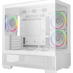 Deepcool CG380 3F Mini Tower ohne Netzteil weiss