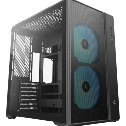 Deepcool CG590 MESH 2F (schwarz, Tempered Glass)
