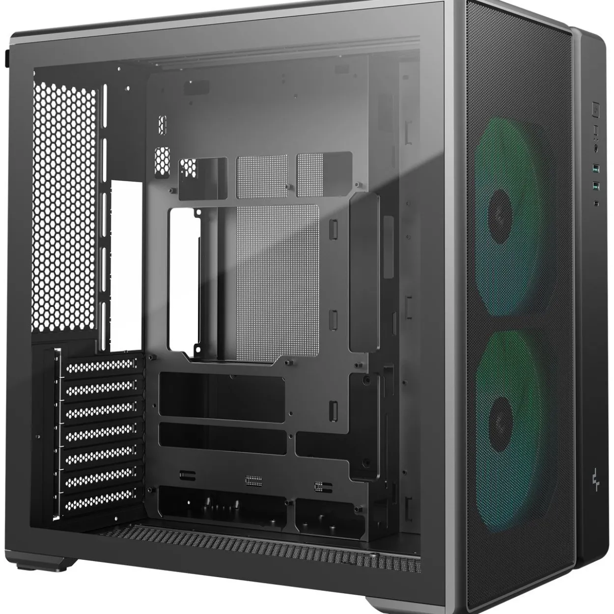 Deepcool CG590 MESH 2F (schwarz, Tempered Glass)