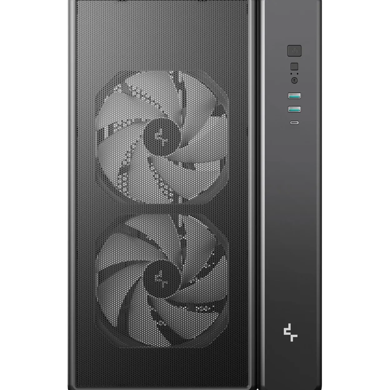 Deepcool CG590 MESH 2F (schwarz, Tempered Glass)