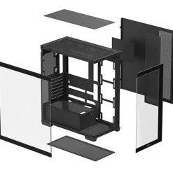 Deepcool CG580 Midi Tower ohne Netzteil schwarz