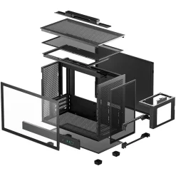 Deepcool CH160 Plus schwarz