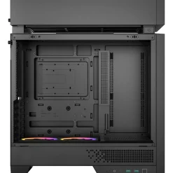 Deepcool CL660 (schwarz/holz, Tempered Glass)