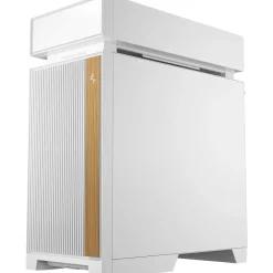 Deepcool CL660 WH (weiß/holz, Tempered Glass)