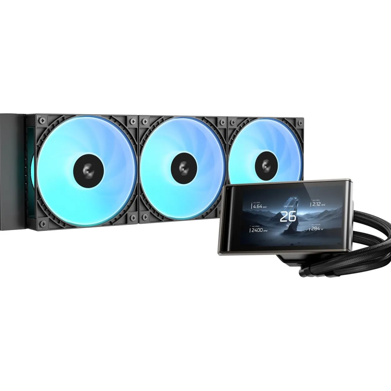 Deepcool LT360 VISION ARGB (schwarz)